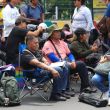 El encuentro se dio en un clima de alta tensión, luego de que los educadores denunciaran actos de hostigamiento y represión por parte de las autoridades capitalinas (Foto: Cuartoscuro)