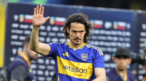 Cavani sale de Boca tras una etapa sin títulos y marcada por lesiones