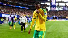 Teboho Mokoena marca el empate de Sudáfrica ante Chequia. MexSport