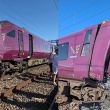 Choque de trenes deja varios heridos ! Imágenes de redes sociales