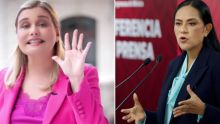 La tensión política entre el gobierno federal y la oposición escaló tras un fuerte intercambio de declaraciones entre la gobernadora de Chihuahua, Maru Campos, y la presidenta nacional de Morena, Ariadna Montiel Reyes (Fotos. Especial)