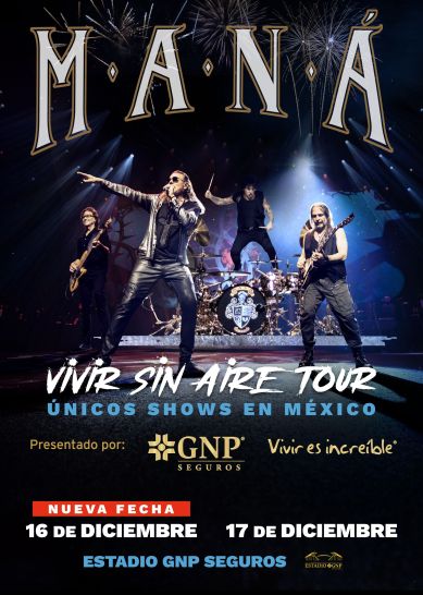 Maná segunda fecha