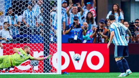 Messi falla cobro de penal ante Austria en la Copa del Mundo 2026. MexSport