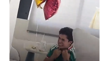 Un padre de familia se volvió viral en redes sociales tras protagonizar una escena enternecedora y divertida Foto: Tiktok