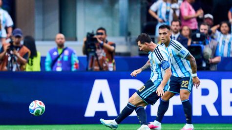 Messi hace historia: doblete, récord mundialista y triunfo de Argentina: Mexsport