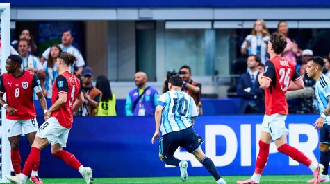 Messi hace historia: doblete, récord mundialista y triunfo de Argentina: Mexsport