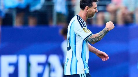 Messi hace historia: doblete, récord mundialista y triunfo de Argentina: Mexsport
