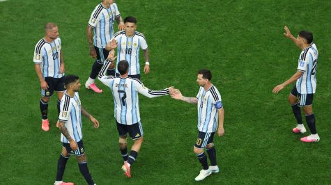 Messi hace historia: doblete, récord mundialista y triunfo de Argentina: Mexsport