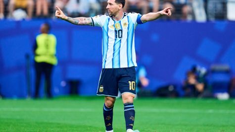 Messi hace historia: doblete, récord mundialista y triunfo de Argentina: Mexsport