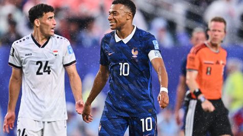 Francia vs Irak se reanuda tras suspensión por tormenta eléctrica | MEXSPORT