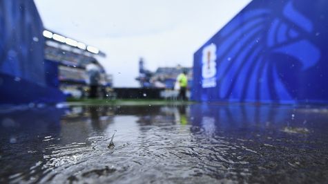 Francia vs Irak se reanuda tras suspensión por tormenta eléctrica | MEXSPORT