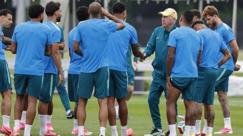 Entrenamiento selección nacional de Brasil en Morristown: EFE