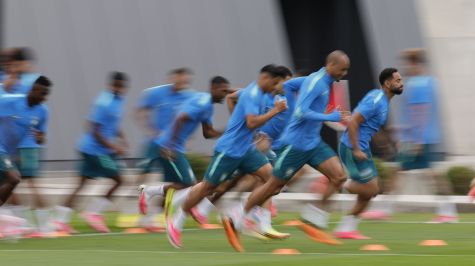 Entrenamiento selección nacional de Brasil en Morristown: EFE