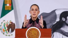 Sheinbaum resalta decomiso de metanfetamina en Los Mochis, Sinaloa y pide a EU combatir armas. (Cuartoscuro) 
