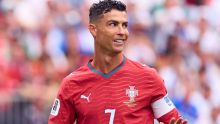 Cristiano Ronaldo marca doblete en goleada de Portugal. MexSport