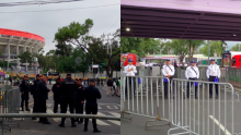 Las restricciones viales por el México vs Chequia ya comenzaron. Autoridades aplicarán cierre total alrededor del estadio seis horas antes del partido. (Foto: SSC)