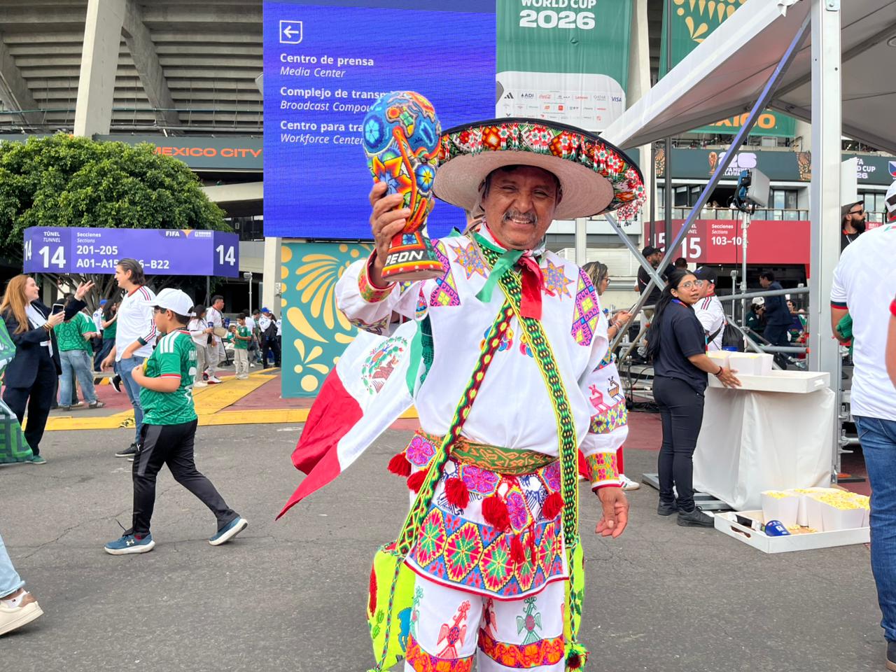 Fotos de la afición mexicana previo al México vs Chequia en el Mundial 2026 | Iram Martínez