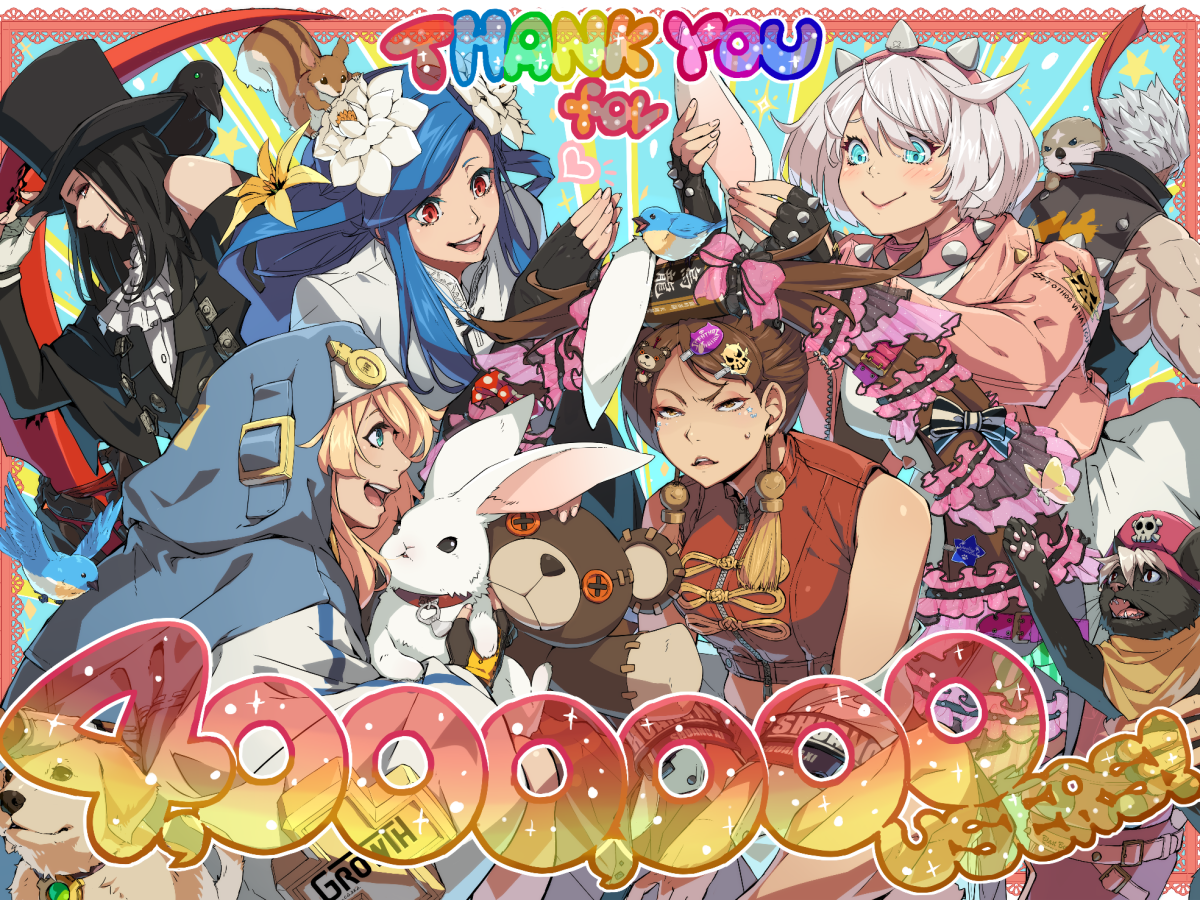 GUILTY GEARSTRIVE 4 millones de jugadores