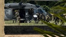 El operativo, que inició desde las primeras horas del día en el municipio de Escuinapa, fue ejecutado por elementos del Ejército Mexicano, la Secretaría de Marina, la Guardia Nacional y la Policía Estatal Preventiva (Foto: Especial)