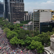 La Marcha del Orgullo recorrerá este sábado Reforma, Juárez, Eje Central y 5 de Mayo hasta el Zócalo. Estos son los horarios y la ruta completa. (Foto: Cuartoscuro)