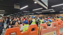 El Metro informó que una persona fue impactada por un tren en la estación Bellas Artes, lo que provocó retrasos temporales en la Línea 2. (Foto: Redes sociales)