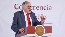 Durante la conferencia matutina realizada en Palacio Nacional, David Kershenobich Stalnikowitz, titular de la Ssa, presentó una estrategia integral basada en la detección oportuna, la prevención y el acceso universal al tratamiento para alcanzar esta meta internacional (Foto: Cuartoscuro)