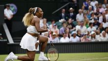 Serena Williams vuelve a Wimbledon y cae en una tarde emotiva