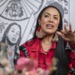 La cantante mexicano-estadounidense Lila Downs habla durante una entrevista con EFE en Ciudad de México (México). Imagen de archivo. EFE/ Isaac Esquivel