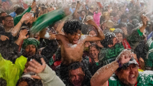 Tras la muerte de tres personas durante los festejos por la victoria de México, el PAN CDMX presentó un protocolo para prevenir aglomeraciones peligrosas en futuras celebraciones mundialistas. (Foto: Cuartoscuro)