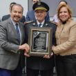 Pedro Rodríguez Villegas y la Presidenta Honoraria del Sistema Municipal DIF, Patricia Arévalo, encabezaron el homenaje al Comandante Héctor Elorriaga Mejía, titular de la Coordinación Municipal de Protección Civil, Bomberos y Medio Ambiente