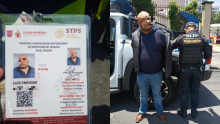 El hombre fue puesto a disposición de la Unidad Especializada en Extorsiones de la Fiscalía General de Justicia de la Ciudad de México, donde el Ministerio Público determinará su situación jurídica. (Foto: Alcaldía Benito Juárez)
