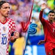 Portugal vs Croacia por el pase a los octavos de final de la Copa del Mundo. MexSport/Imagen creada con IA para ilustración