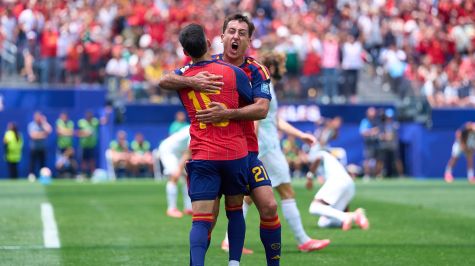 España abre el marcador ante Austria. MexSport