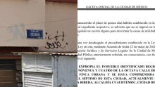 El inmueble ubicado en la calle Cedro 294 fue expropiado por el Gobierno capitalino para desarrollar vivienda de interés social. (Foto: Google Maps)