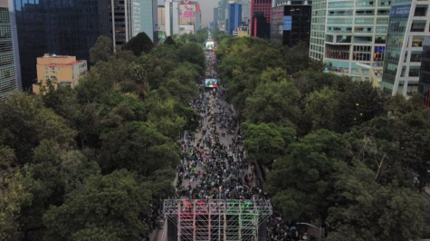 Las autoridades buscan evitar aglomeraciones en el Ángel de la Independencia tras los incidentes registrados durante festejos anteriores. (Foto: Cuartoscuro)
