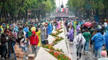 Horas antes del inicio del encuentro, los principales puntos de reunión, como el Zócalo capitalino y el Ángel de la Independencia, reportaron haber alcanzado su máxima capacidad (Foto: Cuartoscuro)