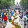 Horas antes del inicio del encuentro, los principales puntos de reunión, como el Zócalo capitalino y el Ángel de la Independencia, reportaron haber alcanzado su máxima capacidad (Foto: Cuartoscuro)