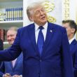 Donald Trump pidió revisar la tarjeta roja de Balogun. EFE
