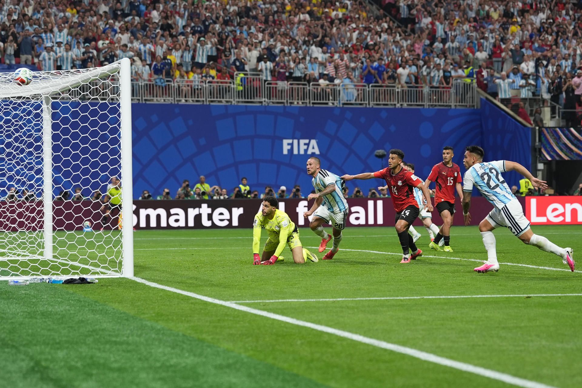 Gol de Argentina ante Egipto, Copa del Mundo 2026. EFE