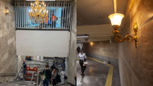 Durante un recorrido con medios de comunicación por las estaciones Hidalgo y Bellas Artes, el funcionario explicó que estos elementos forman parte de las obras de rehabilitación realizadas en la Línea 2. (Foto: Cuartocuro)
