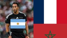 Cinco argentinos conformarán el cuerpo arbitral del duelo entre Francia y Marruecos (Foto: Especial)