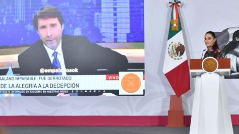 Sheinbaum llama “pseudo periodista” a Eduardo Feinmann tras sus dichos contra México. (Cuartoscuro)