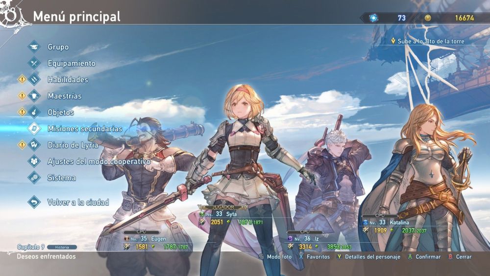 Granblue Fantasy Relink Endless Ragnarok arte Granblue Fantasy Relink Endless Ragnarok arte