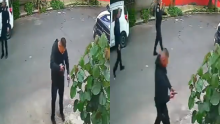 En el video se ve a uniformados presuntamente abasteciendo con balas un arma de fuego. (Foto: Captura de pantalla)