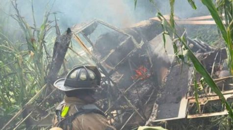 De acuerdo con los reportes de los cuerpos de emergencia, el piloto era el único ocupante de la unidad al momento del impacto (Foto: Especial)