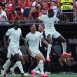 Francia venció 2-0 a Marruecos y está en semifinales. EFE