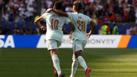 Festejan pase a semifinales. EFE