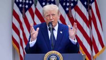 Trump afirma que hay mil misiles apuntados a Irán por si Teherán intenta asesinarlo. (EFE)