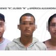 Detienen a tres por ataque armado ocurrido durante la transmisión del México Ecuador en Yautepec. (FGE Morelos)