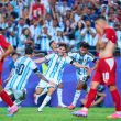 Argentina sufre, rompe a Suiza y va contra Inglaterra